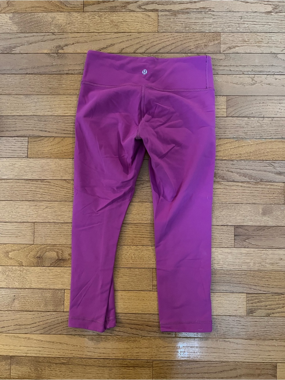 lululemon athletica Women's Pink/Purple Active Cropped Leggings